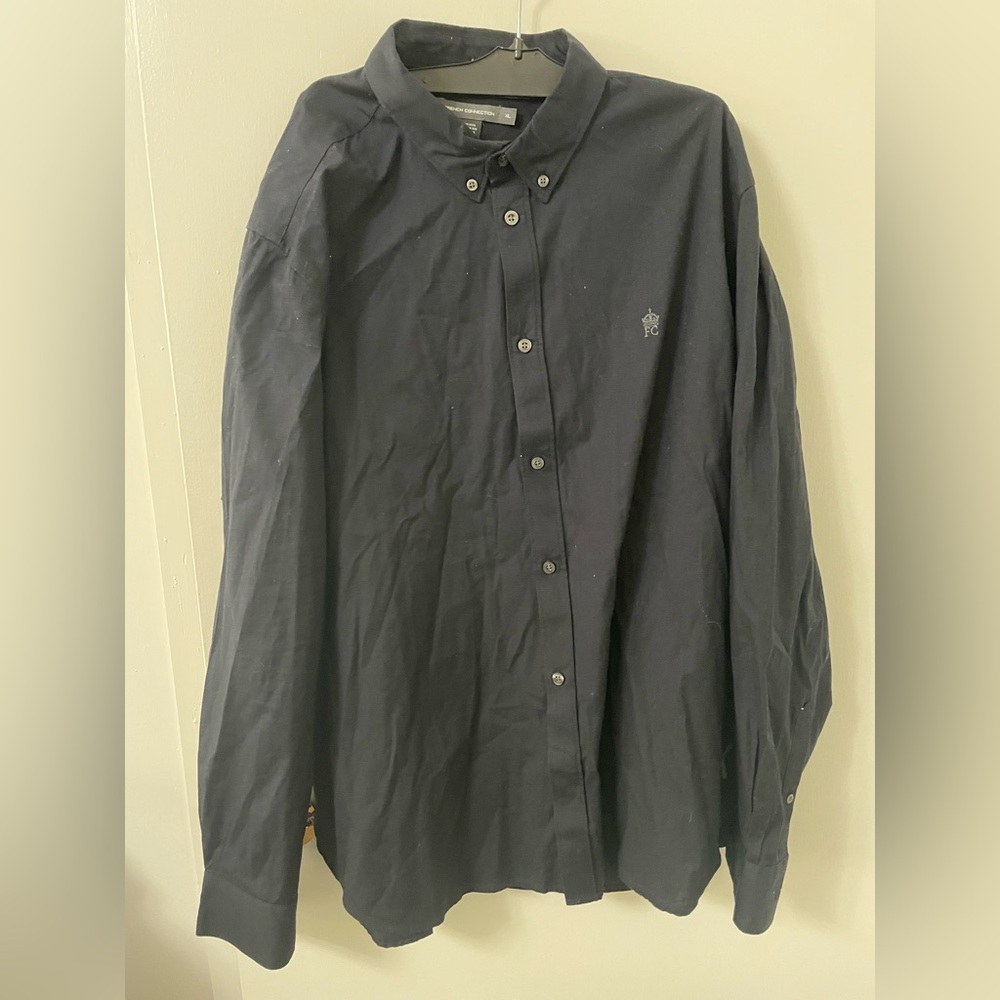French Connection UK black shirt
